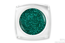 Jolifin LAVENI Farbgel - sparkle chrome smaragd 5ml
