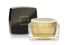 Jolifin LAVENI Farbgel - sparkle chrome champagne 5ml