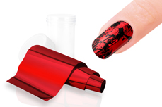 Jolifin Transfer Nail Foil XL - Chrome rouge