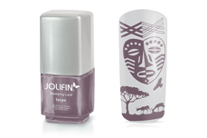 Jolifin Stamping-Lack - taupe 12ml