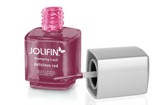 Jolifin Stamping-Lack - delicious red 12ml