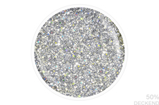 Jolifin LAVENI Shellac - sparkle chrome hologramm silver 12ml