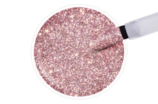 Jolifin LAVENI Shellac - sparkle chrome rosy 10ml