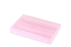 Jolifin storage box for nail drillbits - pink