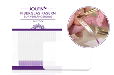 Jolifin Fiberglass fibers for extension 20pcs.