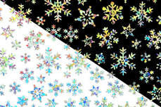 Jolifin Transfer Nagelfolie - Snowflakes