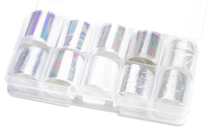 Jolifin Transfer-Nagelfolien Box - Opal Effekte