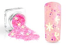 Jolifin Snowflake Glitter - pink