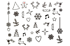 Jolifin Christmas Sticker - Nightshine Nr. 2