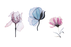 Jolifin Flower Tattoo - Nr. 3