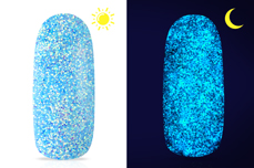 Jolifin LAVENI Nightshine Glitter - pastell-blue