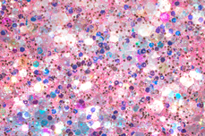 Jolifin LAVENI Mermaid Glitter - pastell hibiscus
