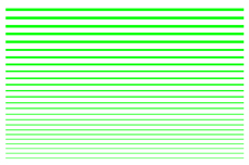 Jolifin LAVENI XL Sticker - Stripes neon-green