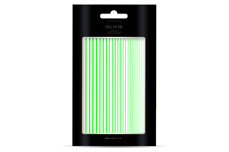 Jolifin LAVENI XL Sticker - Stripes neon-green