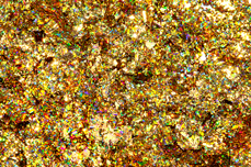 Jolifin Foil Flakes - Hologramm gold
