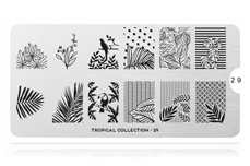 Esténcil MoYou-Londres Colección Tropical 29