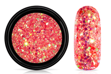 Jolifin LAVENI Nightshine Glitter - glossy red