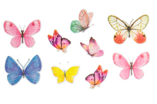 Jolifin LAVENI XL Sticker - Butterfly Nr. 4