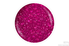 Jolifin LAVENI Shellac PeelOff - Thermo pink-white Glitter 12ml