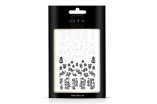 Jolifin LAVENI XL Sticker - black & white Nr. 1