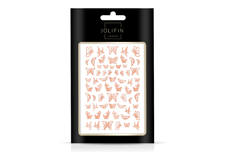 Jolifin LAVENI XL Sticker - Butterfly rosé-gold
