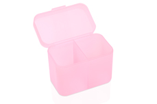 Jolifin caja de almacenamiento múltiple - rosa