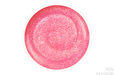 Jolifin LAVENI Shellac - milky pink Glimmer 12ml