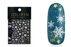 Jolifin LAVENI XL Sticker - Ombre Snowflakes