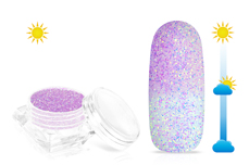 Jolifin LAVENI Solar glitter powder - sky-purple