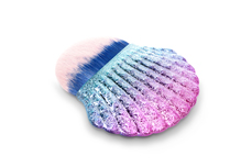 Jolifin Dust Brush - big seashell ocean-lavender