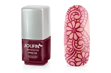 Jolifin Stamping-Lack - deep red 12ml