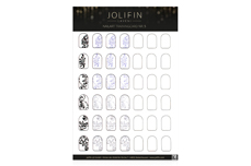 Jolifin LAVENI Nail Art Training Card No. 5
