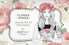 MoYou-London Schablone Flower Power Collection 29