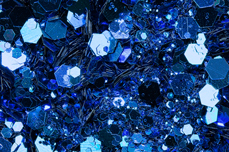 Jolifin LAVENI Luxury Glitter - elegance blue