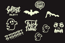 Jolifin LAVENI XL Sticker - Nightshine Halloween Nr. 2