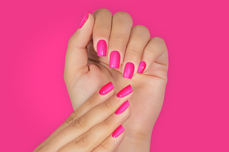 Jolifin LAVENI Shellac PeelOff - neon-pink shine 12ml