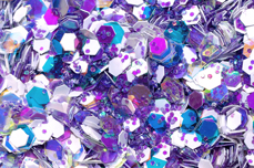 Jolifin Candy Glitter - purple berry