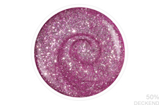 Jolifin LAVENI Shellac - rose Glitter 12ml