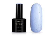 Jolifin LAVENI Shellac - Sand-Effect pastell-blue 12ml
