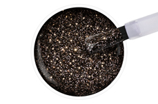 Jolifin LAVENI Shellac PeelOff - black champagne Glitter 12ml