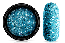Jolifin LAVENI Sparkle Glitter - caribbean turquoise