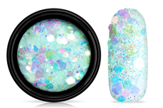 Jolifin LAVENI Pastel Glitter Mix - turquoise
