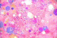 Jolifin LAVENI Pastell Glittermix - pink