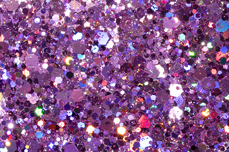 Jolifin Hexagon Glittermix - hologramm lavender