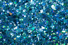 Jolifin Hexagon Glittermix - hologramm ocean