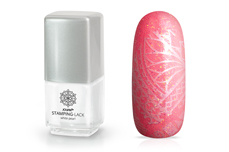 Jolifin Stamping Lacquer - white pearl 12ml