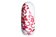 Jolifin Stamping-Lack - red Glimmer 12ml