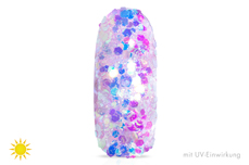 Jolifin LAVENI Solar Glitter - mint-violet
