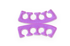 Jolifin Pedicure Toe Spreader Reusable - Purple