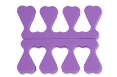 Jolifin Pedicure Toe Spreader Disposable - Lilac